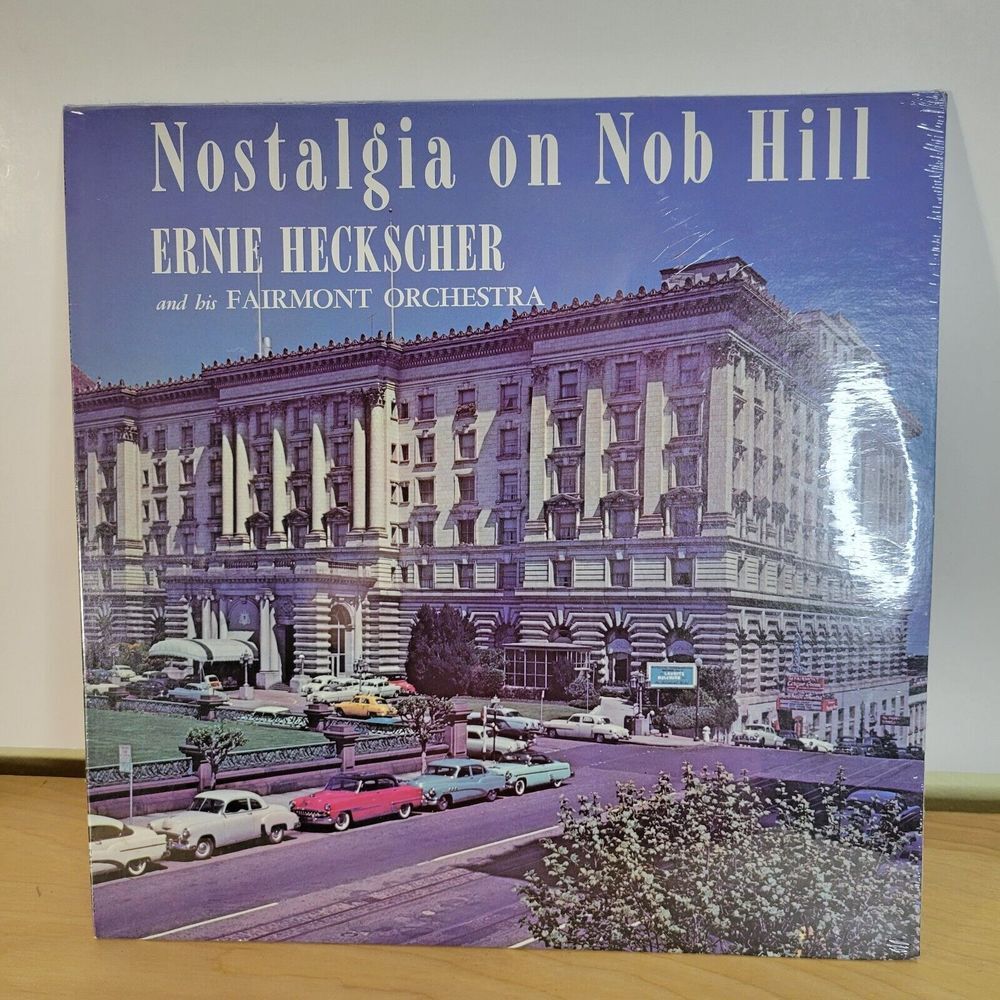 ERNIE HECKSCHER: nostalgia on nob hill EARL 12" LP 33 RPM Sealed